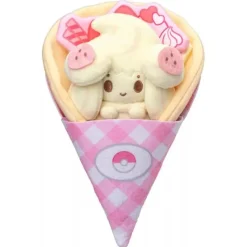 Takara Tomy Plush Toy*Pokemon Pokepeace KuruKuru Crepe Alcremie Plush Doll JAPAN OFFICIAL
