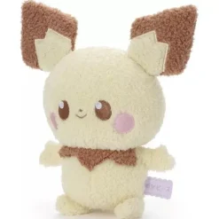 Takara Tomy Pokemon Pokepeace Pichu Plush Doll M JAPAN OFFICIAL