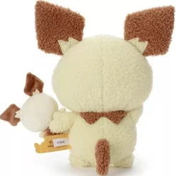 Takara Tomy Pokemon Pokepeace Pichu with Mini Plush Ver. Plush Doll JAPAN OFFICIAL