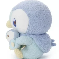 Takara Tomy Plush*Pokemon Pokepeace Piplup with Mini Plush Ver. Plush Doll JAPAN OFFICIAL