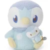 Takara Tomy Pokemon Pokepeace Piplup with Mini Plush Ver. Plush Doll JAPAN OFFICIAL