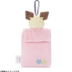 TAKARA TOMY ARTS Pokemon*Pokemon Pokepeace Plush Card Case Pichu JAPAN OFFICIAL