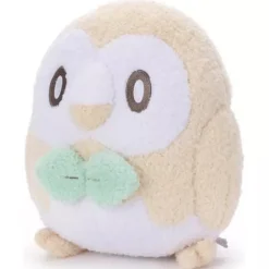 Takara Tomy Pokemon Pokepeace Rowlet Plush Doll M JAPAN OFFICIAL