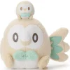 Takara Tomy Pokemon|Plush*Pokemon Pokepeace Rowlet with Mini Plush Ver. Plush Doll JAPAN OFFICIAL