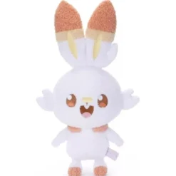 Takara Tomy Pokemon Pokepeace Scorbunny Plush Doll M JAPAN OFFICIAL