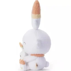 Takara Tomy Pokemon|Plush Toy*Pokemon Pokepeace Scorbunny with Mini Plush Ver. Plush Doll JAPAN OFFICIAL