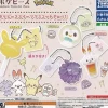 TAKARA TOMY ARTS Mascot*Pokemon Pokepeace Sweets Mascot Part 1 All 4 Types Set Capsule Toy JAPAN