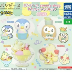 Takara Tomy A.R.T.S Pokemon PokePeace Sweets Shop Part 2 Complete Set Figure Capsule Toy Japan