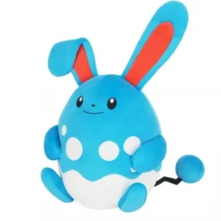 Sanei Boeki Pokemon|Plush Toy*Pokemon Potehagu Cushion Azumarill JAPAN OFFICIAL