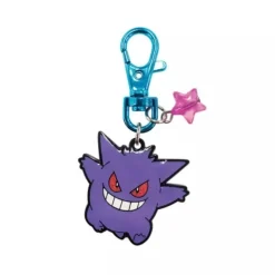 SK Japan Pokemon Sparkly Metal Keychain Gengar JAPAN OFFICIAL