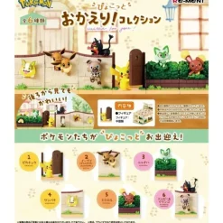 RE-MENT Pokemon|Figure*Pokemon Welcome back! Collection BOX Figure JAPAN OFFICIAL