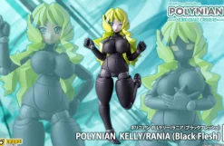 Daibadi Production Figure*Polynian FLL Kelly Rania Black Flesh Action Figure JAPAN OFFICIAL