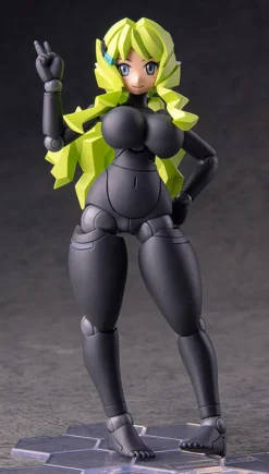 Daibadi Production Figure*Polynian FLL Kelly Rania Black Flesh Action Figure JAPAN OFFICIAL