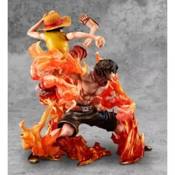 MegaHouse Figure|One Piece*P.O.P ONE PIECE NEO-MAXIMUM Luffy & Ace Bonds of Brothers 20th LIMITED Figure