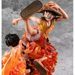 MegaHouse Figure|One Piece*P.O.P ONE PIECE NEO-MAXIMUM Luffy & Ace Bonds of Brothers 20th LIMITED Figure