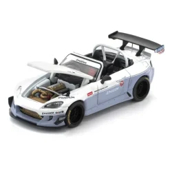 POP RACE Honda Pandem S2000 White 1/64 JAPAN OFFICIAL