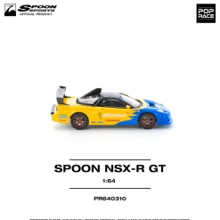 POP RACE Honda Spoon NSX-R GT 1/64 JAPAN OFFICIAL