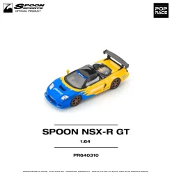 POP RACE Honda Spoon NSX-R GT 1/64 JAPAN OFFICIAL