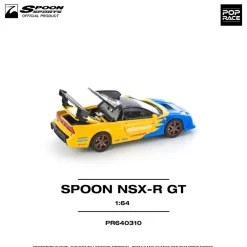POP RACE Honda Spoon NSX-R GT 1/64 JAPAN OFFICIAL