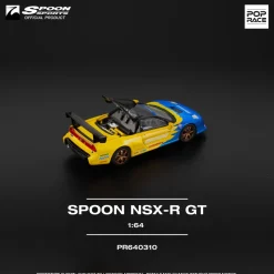 POP RACE Honda Spoon NSX-R GT 1/64 JAPAN OFFICIAL