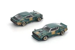 POP RACE KPGC110 Ken Mary Racing #73 Green / Gold 1/64 JAPAN OFFICIAL
