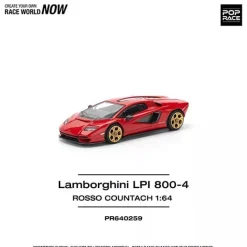 Pop Race Other Toys & Hobbies*Lamborghini Countach LPI-800 Rosso 1/64 Miniature Car JAPAN OFFICIAL