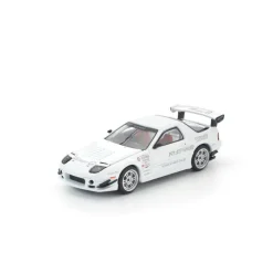 Pop Race Mazda RX-7 FC3S RE Amemiya White 1/64 Miniature Car JAPAN OFFICIAL
