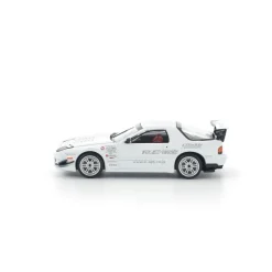 Pop Race Mazda RX-7 FC3S RE Amemiya White 1/64 Miniature Car JAPAN OFFICIAL