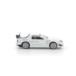 Pop Race Mazda RX-7 FC3S RE Amemiya White 1/64 Miniature Car JAPAN OFFICIAL