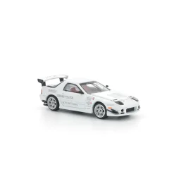 Pop Race Mazda RX-7 FC3S RE Amemiya White 1/64 Miniature Car JAPAN OFFICIAL