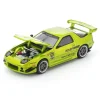 POP RACE Mazda RX-7 FC3S RE Amemiya Luminous Green 1/64 JAPAN OFFICIAL