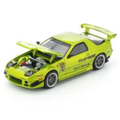POP RACE Mazda RX-7 FC3S RE Amemiya Luminous Green 1/64 JAPAN OFFICIAL