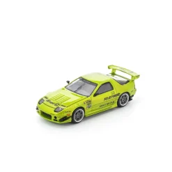 POP RACE Mazda RX-7 FC3S RE Amemiya Luminous Green 1/64 JAPAN OFFICIAL