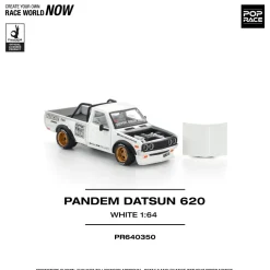 POP RACE Other Toys & Hobbies*Nissan Pandem Datsun 620 White 1/64 JAPAN OFFICIAL