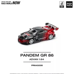 Pop Race Other Toys & Hobbies*Pandem GR86 Advan ver. 1/64 Miniature Car JAPAN OFFICIAL
