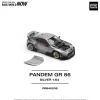 POPRACE Pandem GR 86 Silver 1/64 JAPAN OFFICIAL