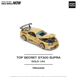 POPRACE Other Toys & Hobbies*TOP Secret GT300 Supra 1/64 JAPAN OFFICIAL