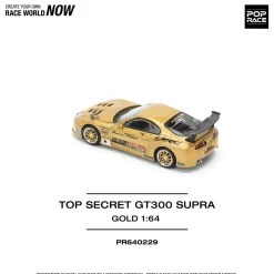 POPRACE Other Toys & Hobbies*TOP Secret GT300 Supra 1/64 JAPAN OFFICIAL