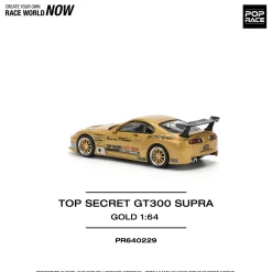 POPRACE Other Toys & Hobbies*TOP Secret GT300 Supra 1/64 JAPAN OFFICIAL