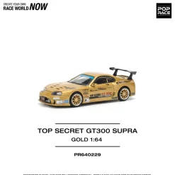 POPRACE Other Toys & Hobbies*TOP Secret GT300 Supra 1/64 JAPAN OFFICIAL