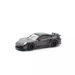 Pop Race Porsche 992 Stinger GTR Carbon Edition Blue Line 1/64 Miniature Car JAPAN