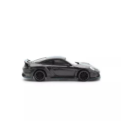 Pop Race Porsche 992 Stinger GTR Carbon Edition Blue Line 1/64 Miniature Car JAPAN