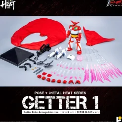 AWAKEN STUDIO Figure*POSE + METAL HEAT Getter Robo Armageddon Getter 1 Armageddon Ver. Action Figure