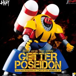 AWAKEN STUDIO POSE+METAL HEAT Getter Poseidon Getter Robo Armageddon Ver. Action Figure JAPAN