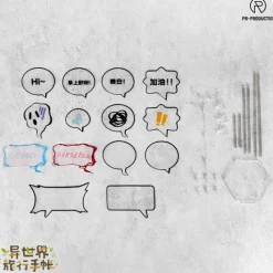 PR_Production Figure*PR Production Isekai Ryoko no Techo Expansion Pack 01 Bubble Base A Model Kit