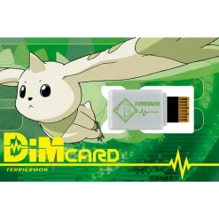 BANDAI Premium Dim Card EX2 Digimon Tamers Terriermon Vital Bracelet JAPAN