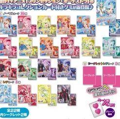 Takara Tomy A.R.T.S Princession Orchestra Collection Card Gummy 20Pack BOX Candy Toy TCG