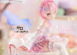 Prime 1 Studio Figure*PRISMA WING Re:ZERO Starting Life in Another World Ram Glass Edition 1/7 Figure