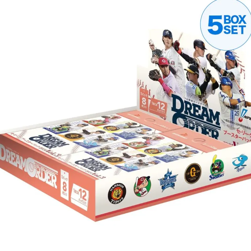 BUSHIROAD Cards*Professional Baseball Card Central League 2024 Vol.3 Booster Pack Box TCG JAPAN