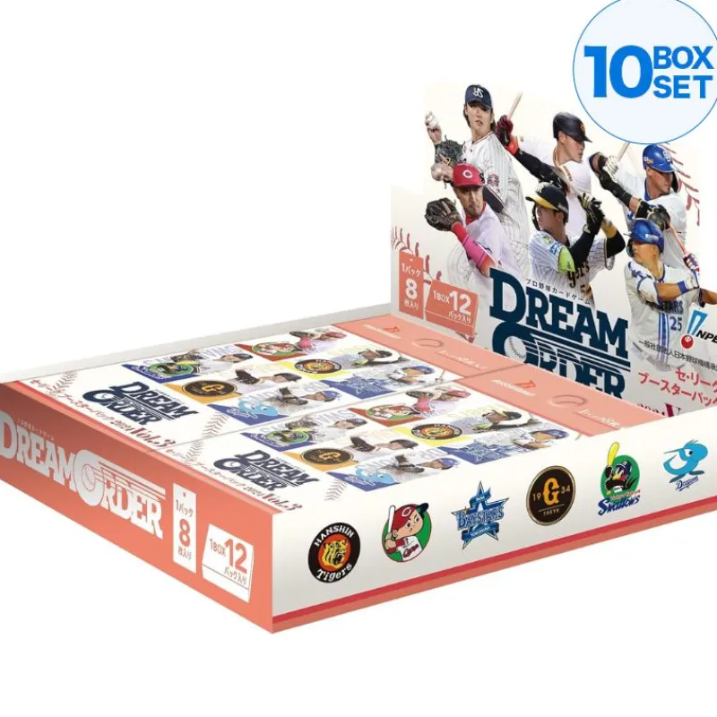 BUSHIROAD Cards*Professional Baseball Card Central League 2024 Vol.3 Booster Pack Box TCG JAPAN